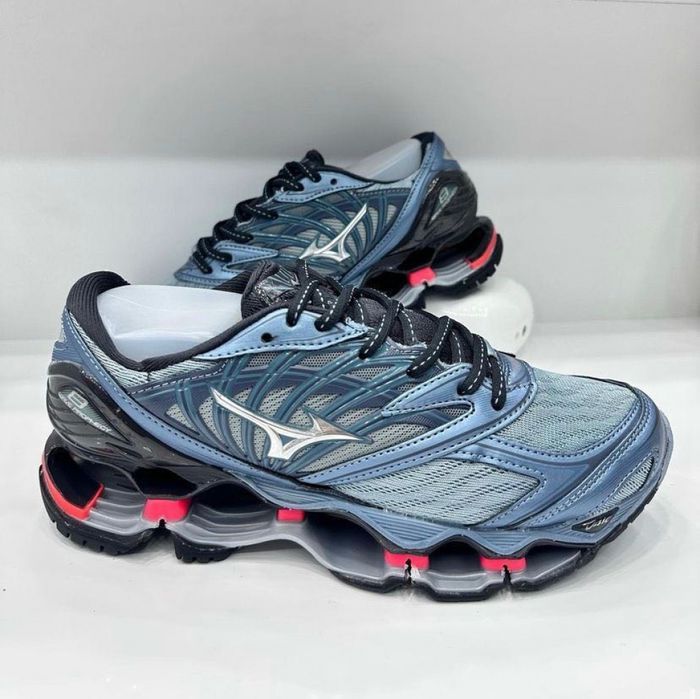 Mizuno Prophecy 8 Azul Claro/Vermelho