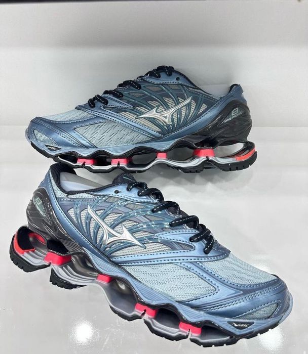 Mizuno Prophecy 8 Azul Claro/Vermelho