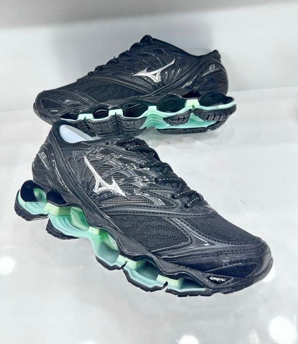 Mizuno Prophecy 8 Preto/Verde Água