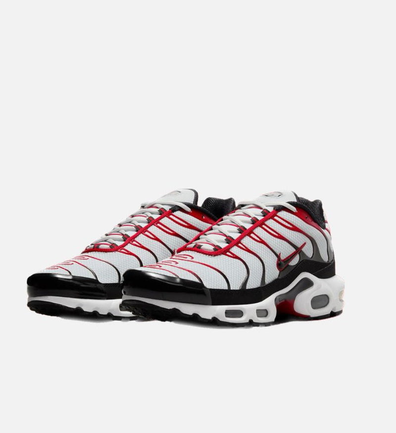 Air Max Plus TN1 Pure Platinum Black University Red